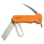 SS sailor knife w. orange plastic grip